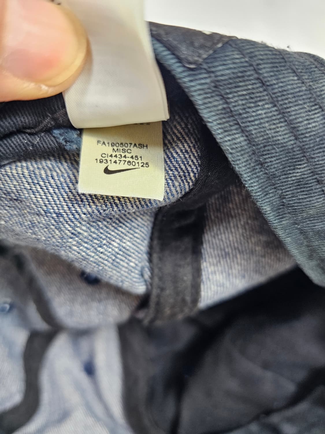 나이키테니스코트데님모자 상품이미지7