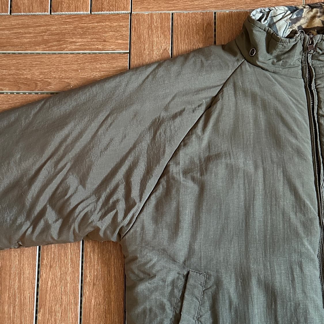 Woolrich reversible real tree jacket 상품이미지6