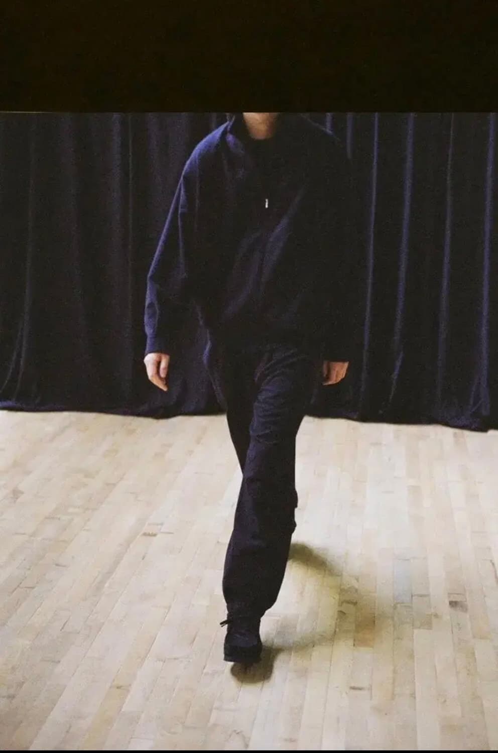 [2] 코모리 캐시미어 드로스트링 팬츠 상품이미지1