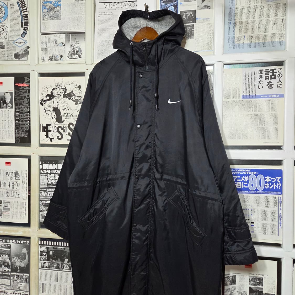 나이키 JPN 스우시 롱 패디드 투웨이 양털 돕바 상품이미지2