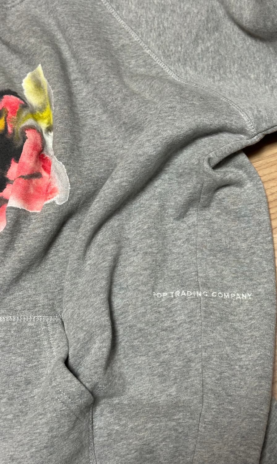 팝트레이딩 컴퍼니 후드 그레이 L 상품이미지2
