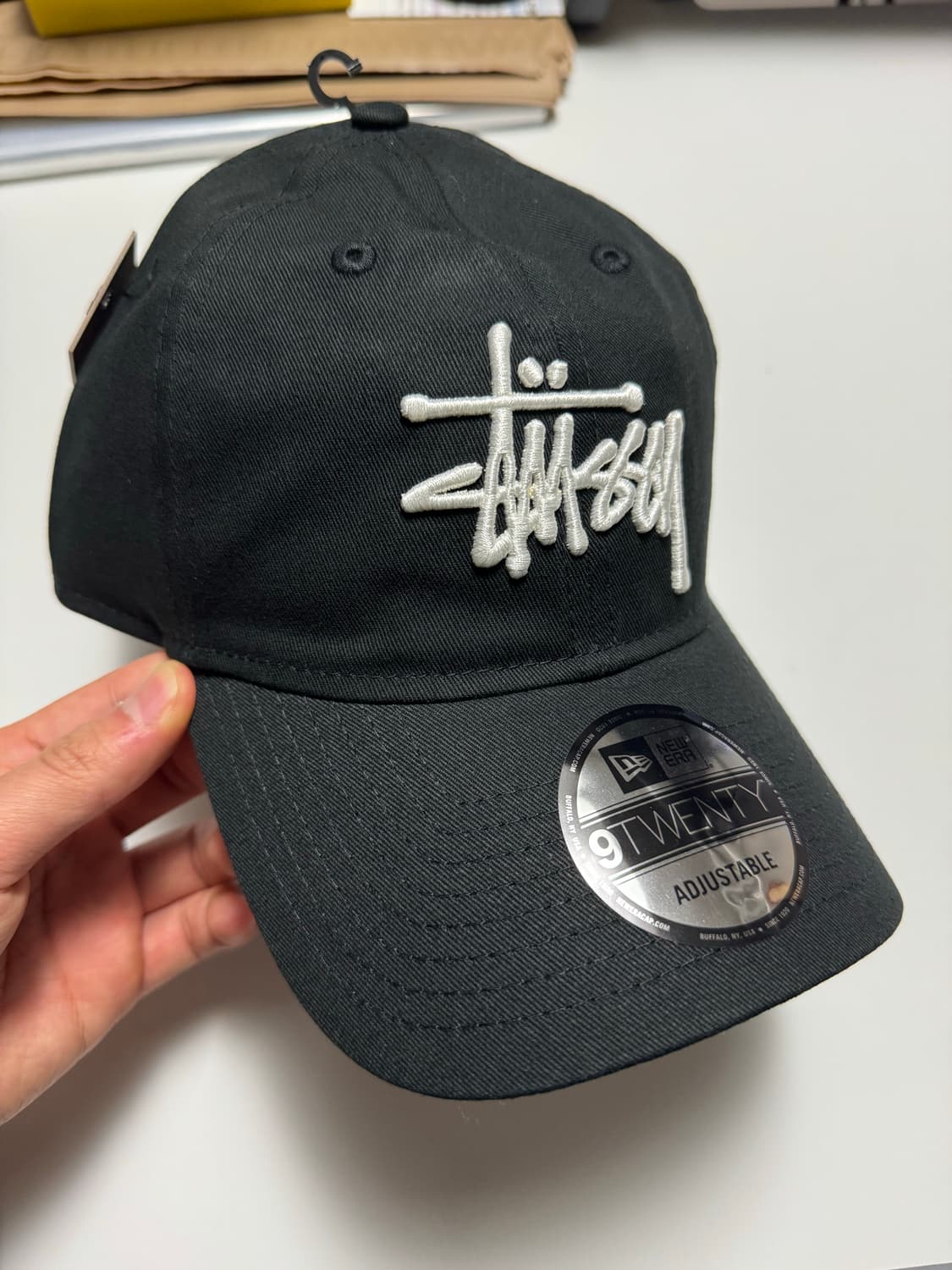 스투시 모자 볼캡 블랙 1311107 상품이미지1