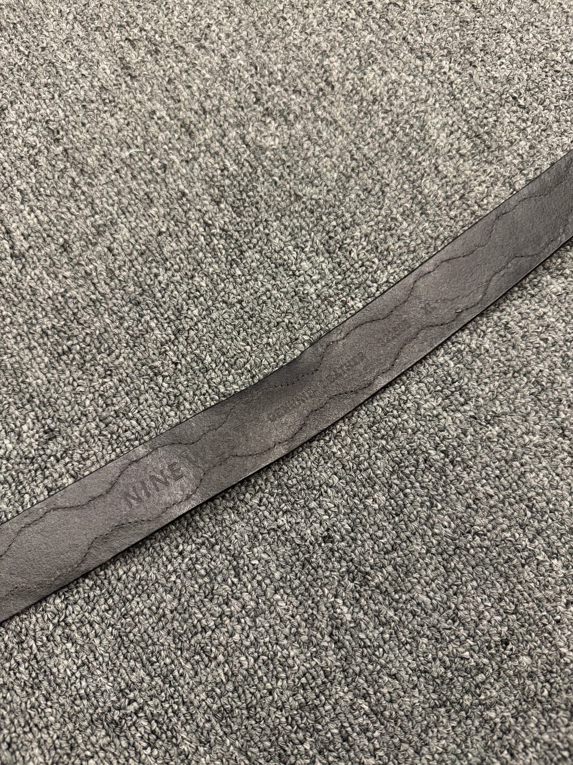 Nine West 빈티지 버클 잼스톤 웨스턴 블랙 가죽벨트 상품이미지4