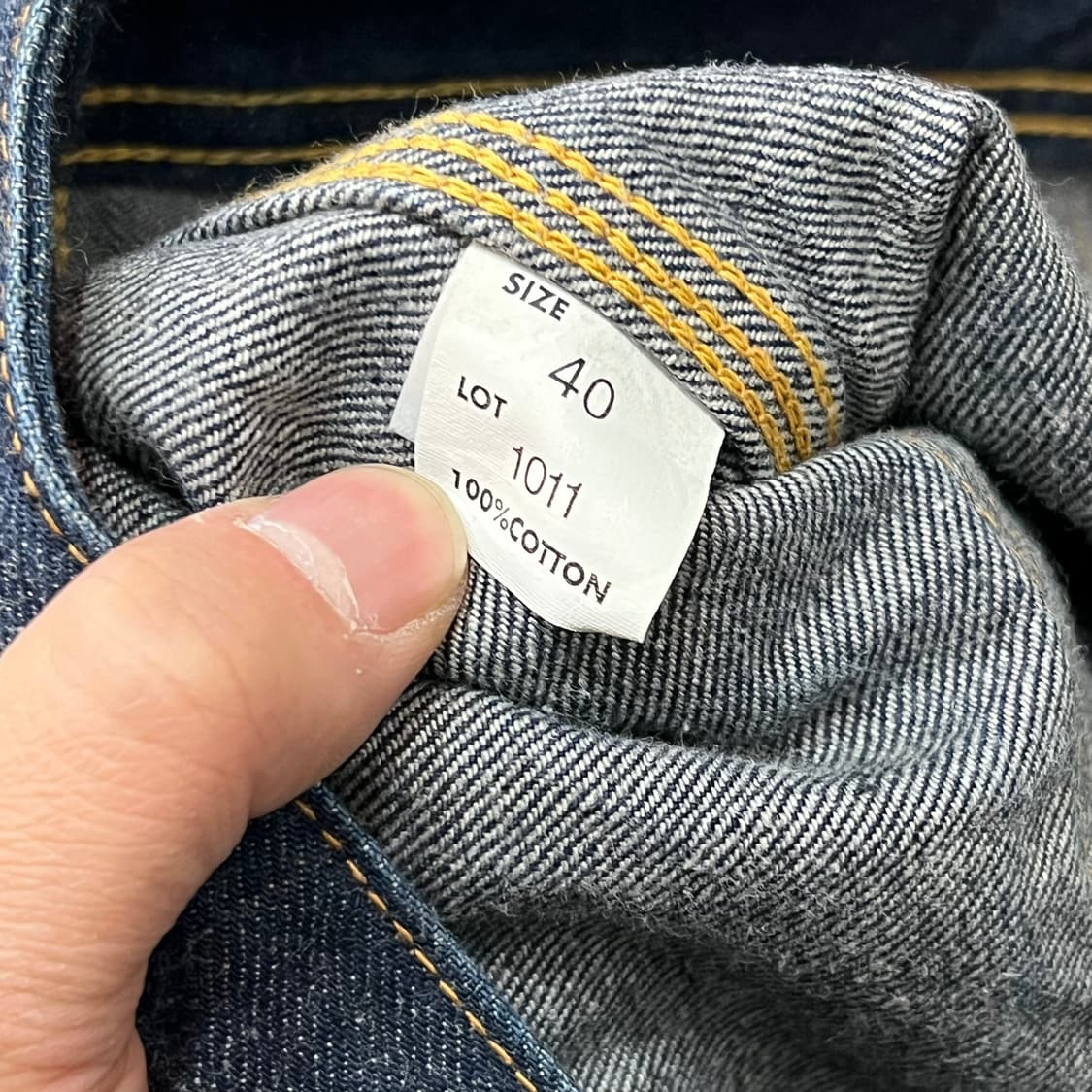  리 카우보이 G잔 데님 트러커 자켓 y15150 상품이미지6