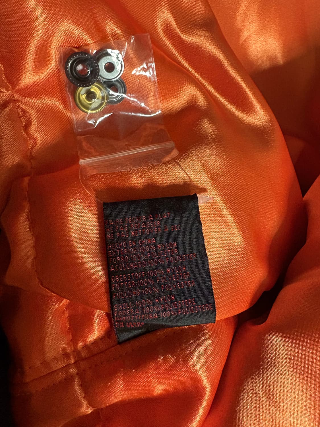 Schott 쇼트 ma-1 카키 L 상품이미지3