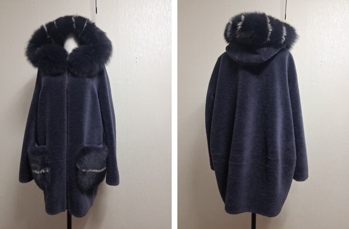 A&D AUSTRLIAN 양털퍼 쟈켓 사가폭스포켓 후드트리밍 55
국내판 상품이미지3