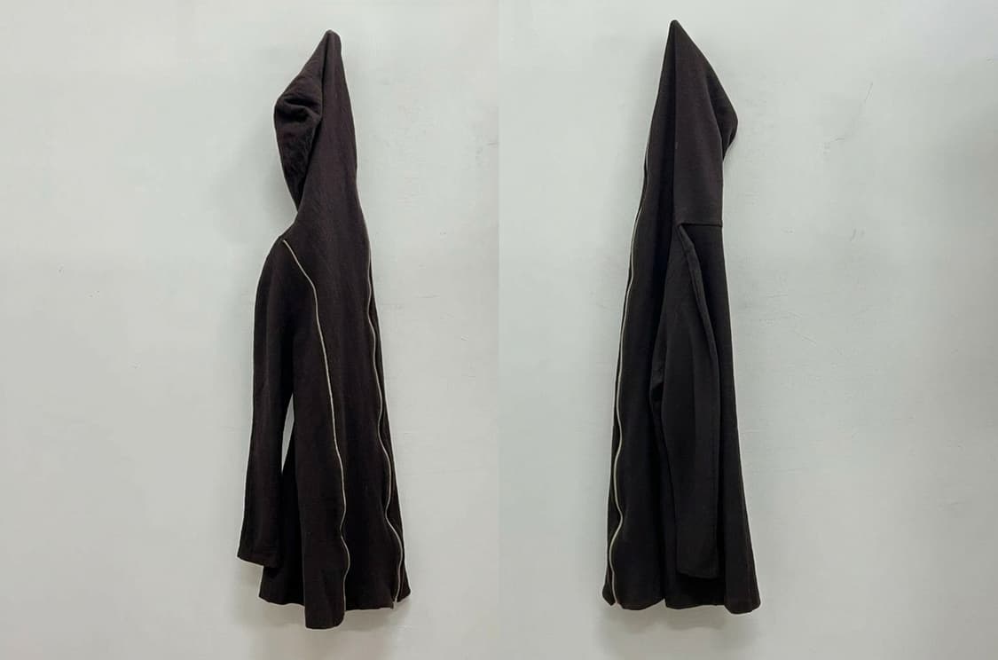 이세이미야케 IS 더블 집 후드 딥 브라운 상품이미지1