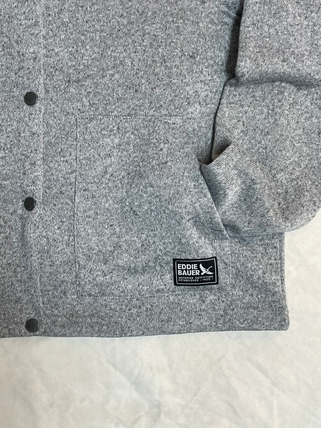 에디바우어 버튼 니트 상품이미지3