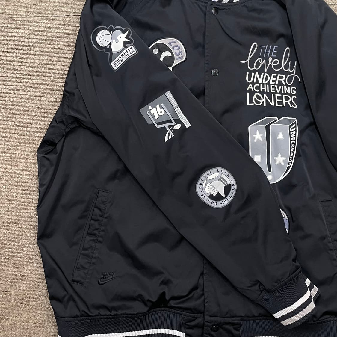 (XL) Nike x Parra 나이키 파라 바시티 자켓 상품이미지5