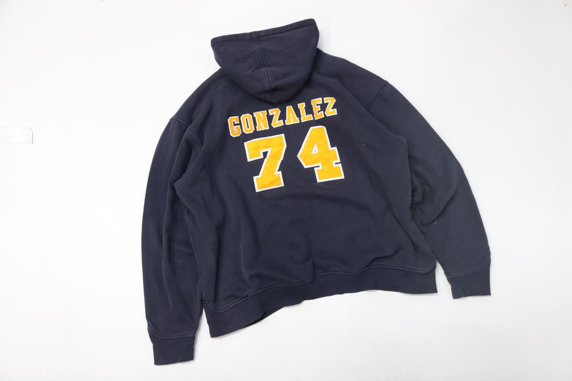X-Grain Sportswear 엑스그레인 헤비웨이트 네이비 후디 상품이미지3