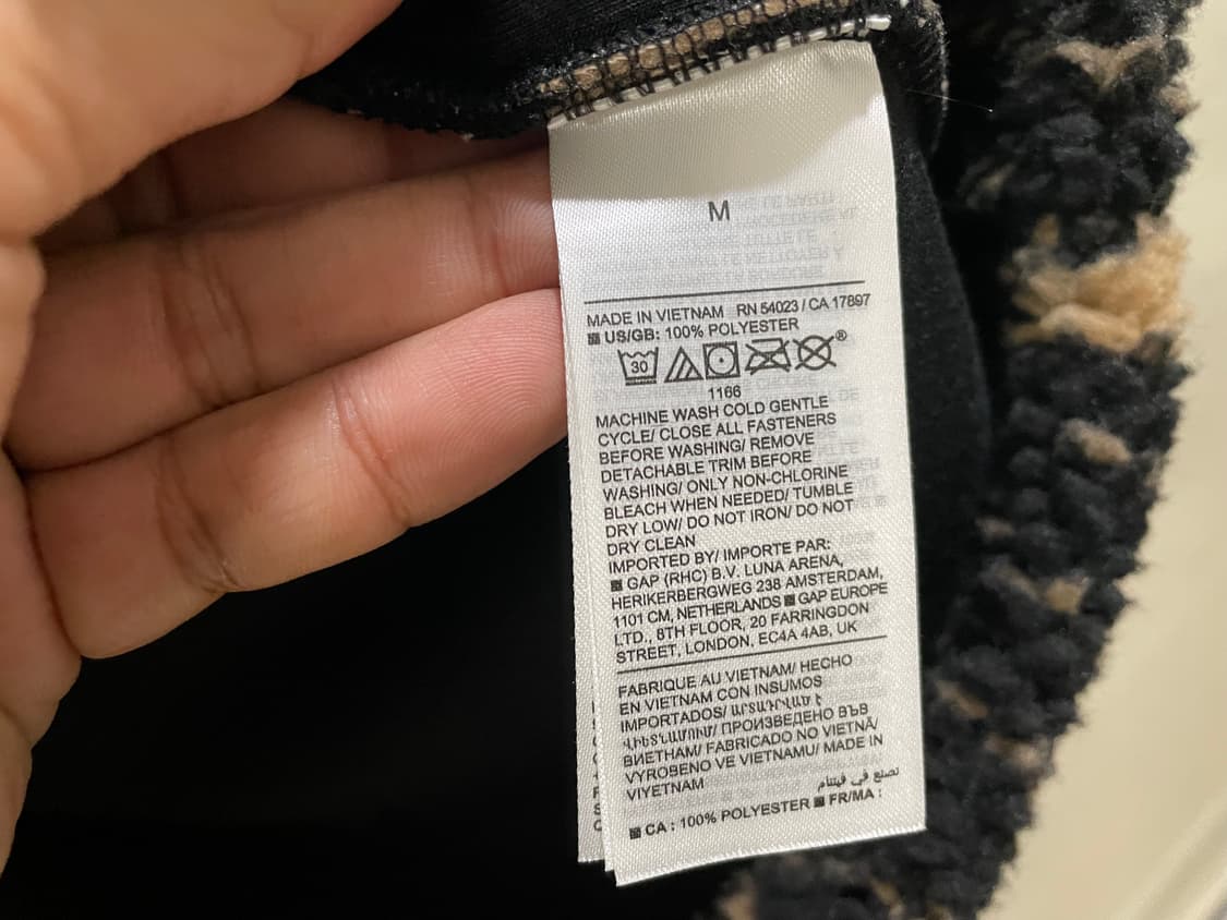 바나나 리퍼블릭 / 쉐르파 아노락, 플리스 아노락 / M(100-103) 상품이미지8