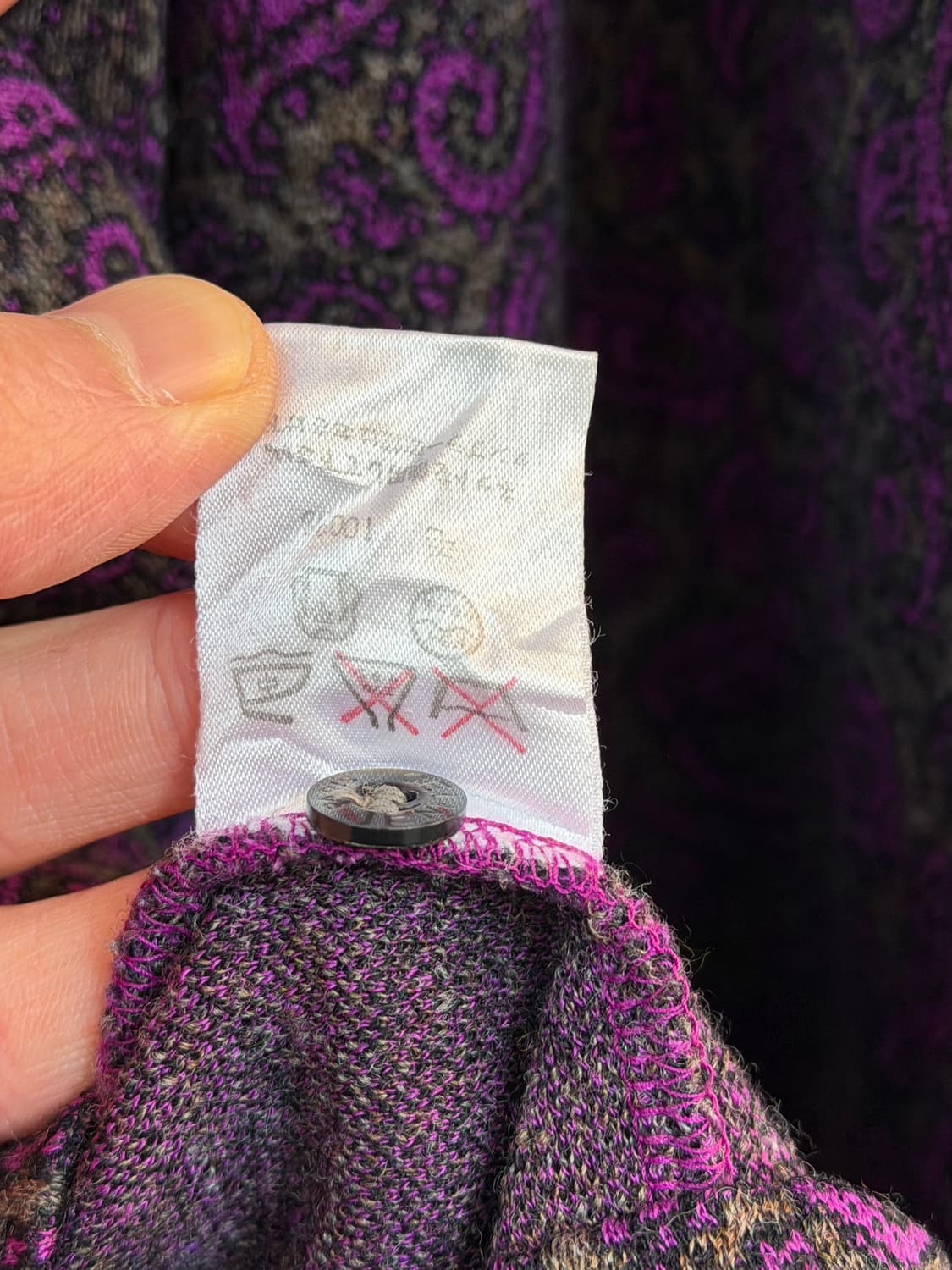 Celine 셀린느 페이즐리 긴팔 폴로 셔츠 48 상품이미지4