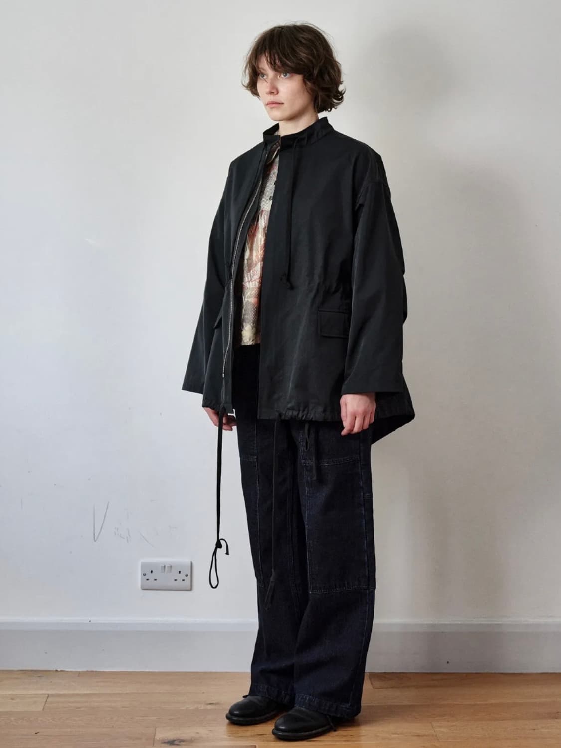 COSMOSS oversized wind trench jacket 상품이미지4