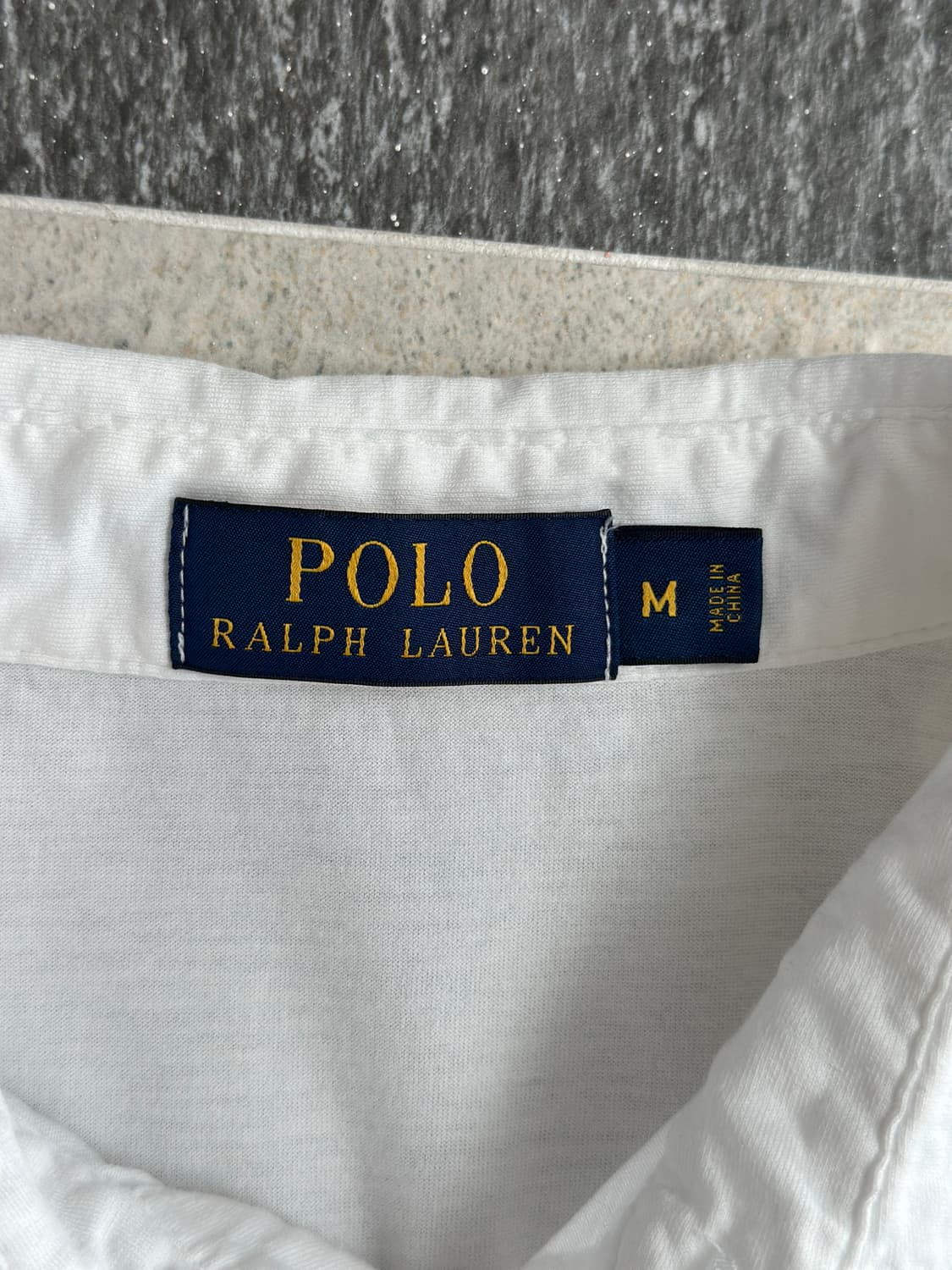 폴로 랄프로렌 화이트 포켓 카라 티셔츠 상품이미지4