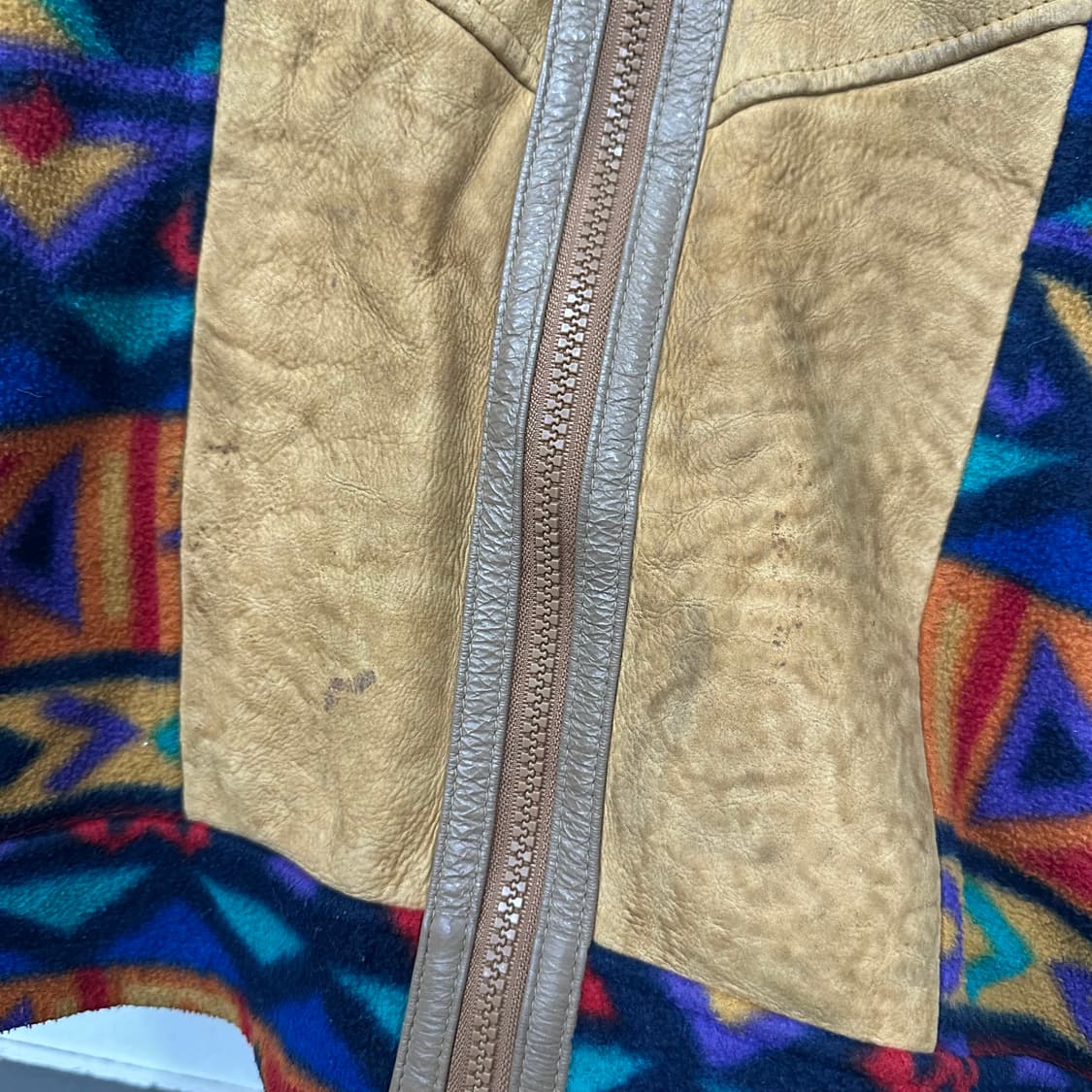 빈티지 뉴질랜드 램스킨 플리스 자켓 상품이미지5