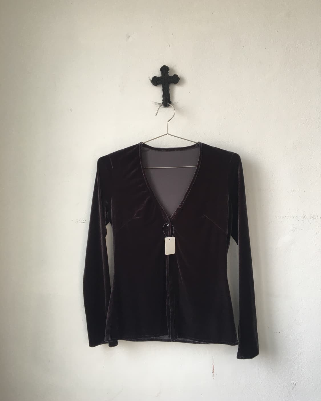 Velvet cardigan 상품이미지2