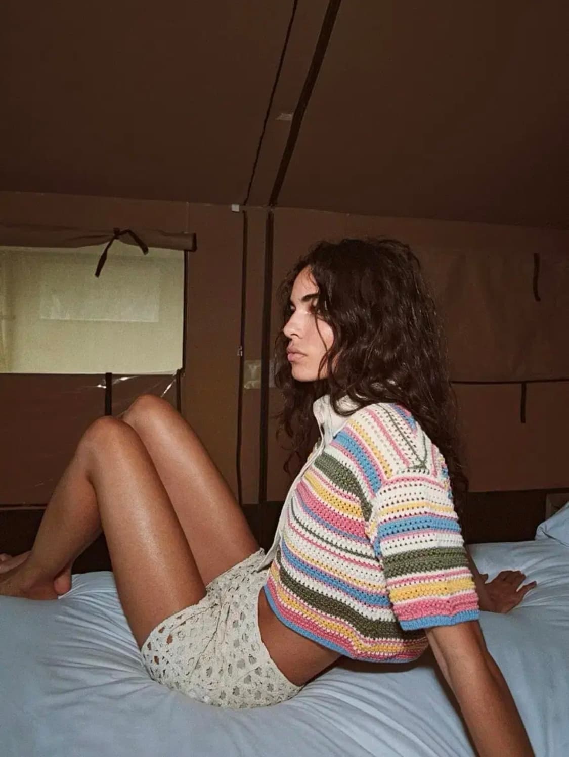 ZARA 자라 크로셰 쇼츠, 자라 니트 팬츠, 자라 니트 반바지 상품이미지5