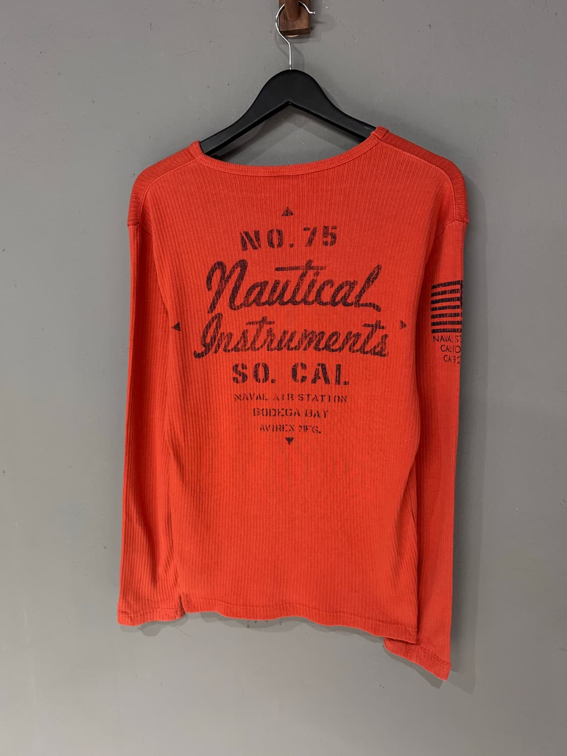 아비렉스 USN 레터링 롱슬리브  상품이미지1