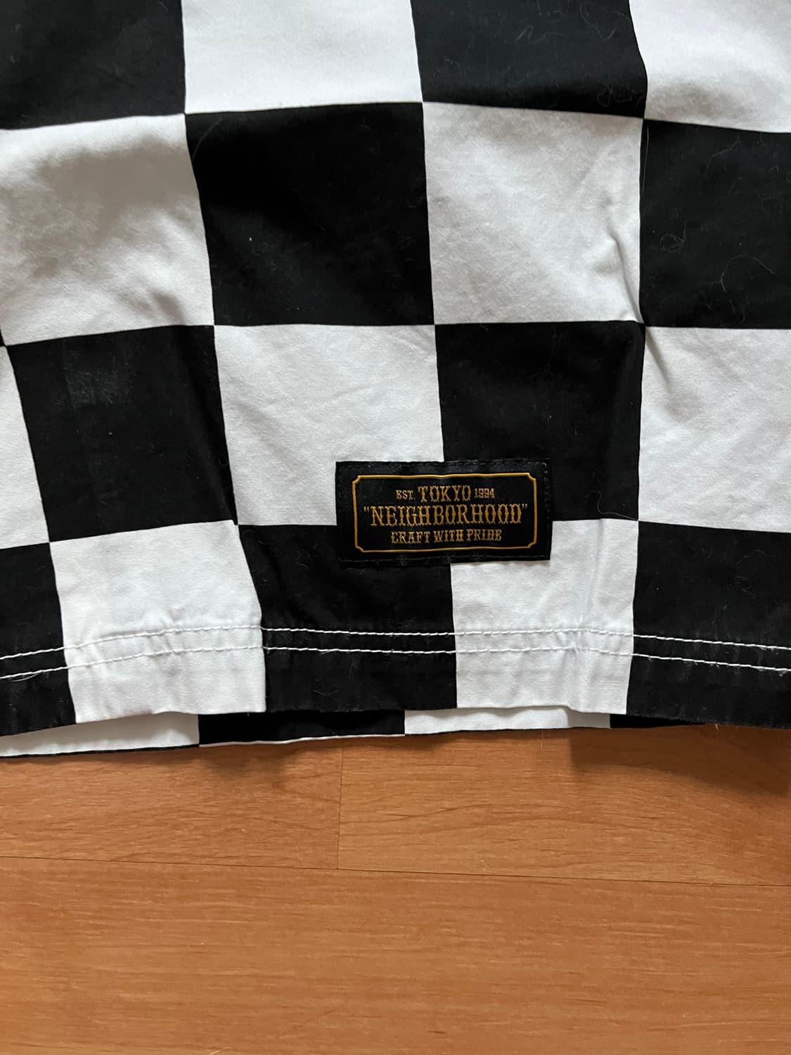 Neighborhood 체커보드 반팔셔츠 상품이미지3