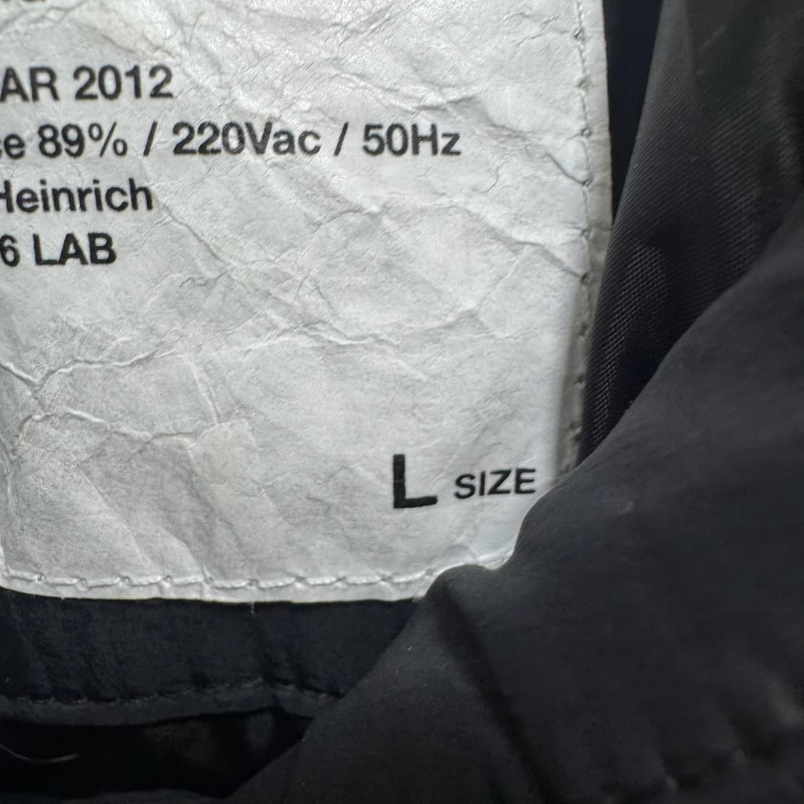 코드그라피 오버사이즈 바람막이 패딩 점퍼 L/100  상품이미지5