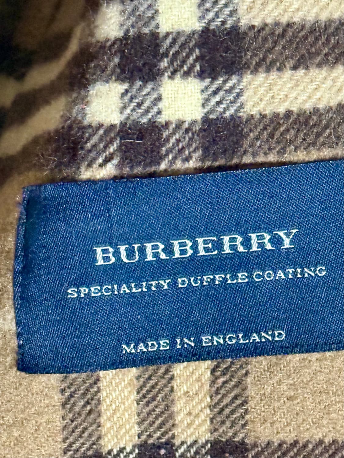 BURBERRY London 베이지 더플 코트 / 남성 100 상품이미지6