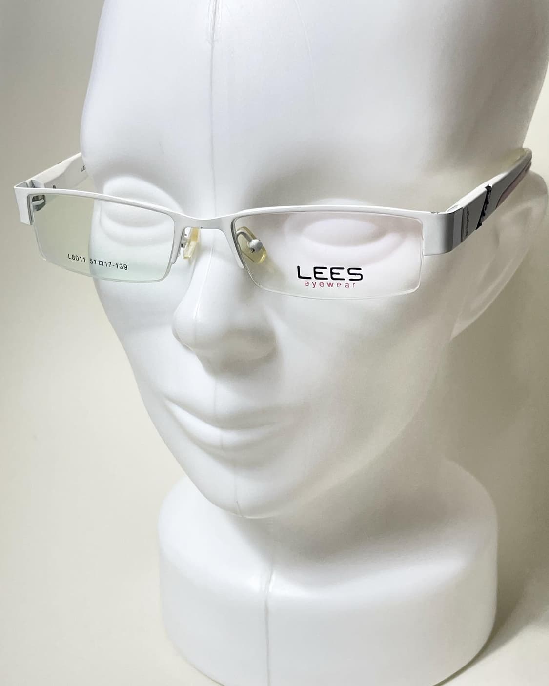 90s 일본제 Lees 반무테 빈티지 안경 상품이미지8