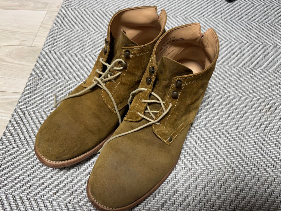 그라더스 부츠 02 올리브 드랩 275 상품이미지1