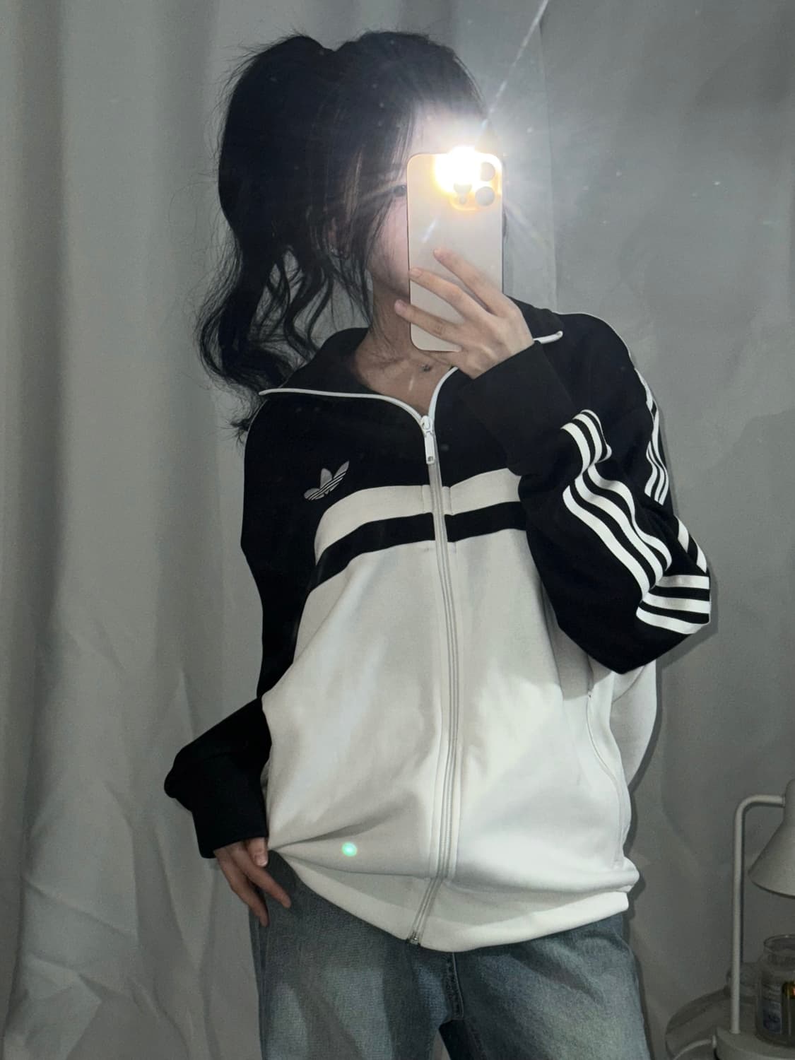 🐰아디다스 희귀매물 오레오 아방 트랙탑 져지🖤 상품이미지2