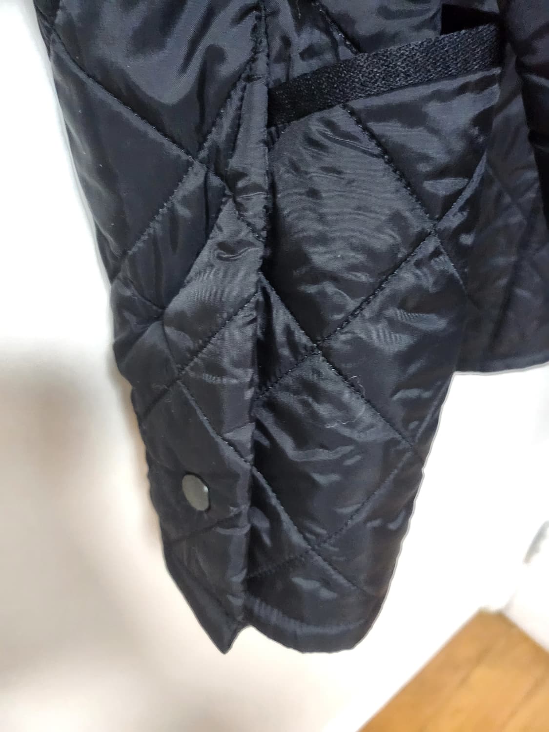 Barbour의 블랙 퀼팅 자켓 상품이미지6