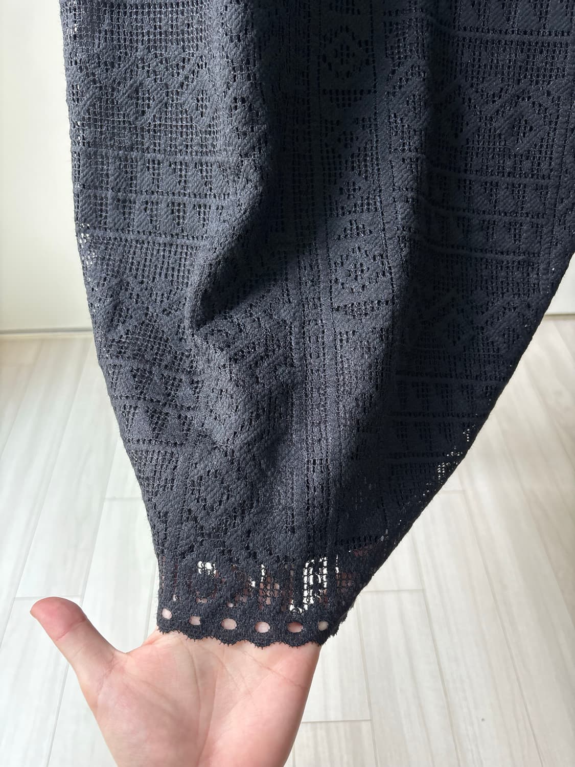 Crochet Mosaic Long Skirt 상품이미지4