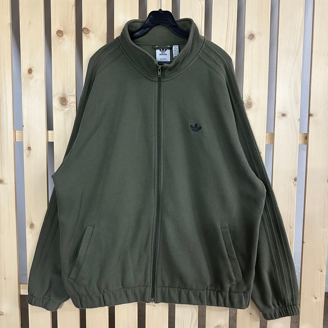 (3XL) 아디다스 카키 부클 져지 트랙탑 상품이미지1