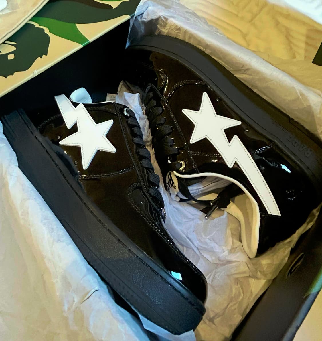 Bape Sta M2 Black white 상품이미지1