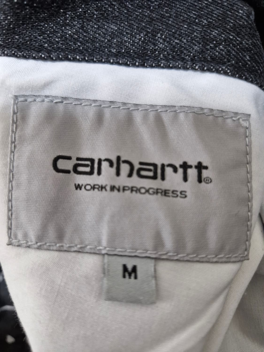 칼하트 WIP 칼하트윕 허드슨 리버시블 데님 자켓 블랙 상품이미지5