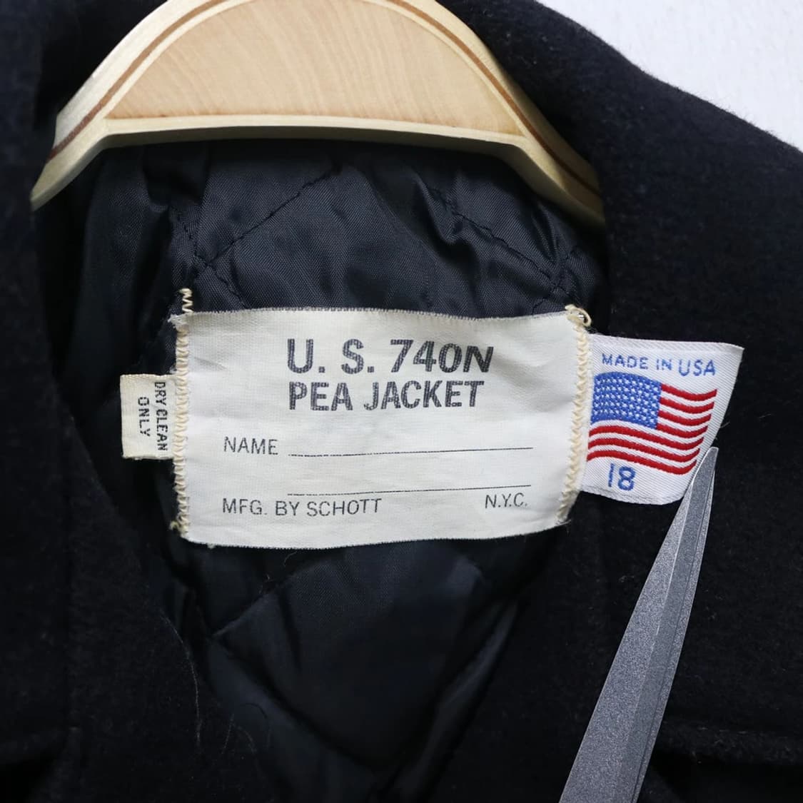 SCHOTT 740N  울 더플코트 60362 상품이미지7