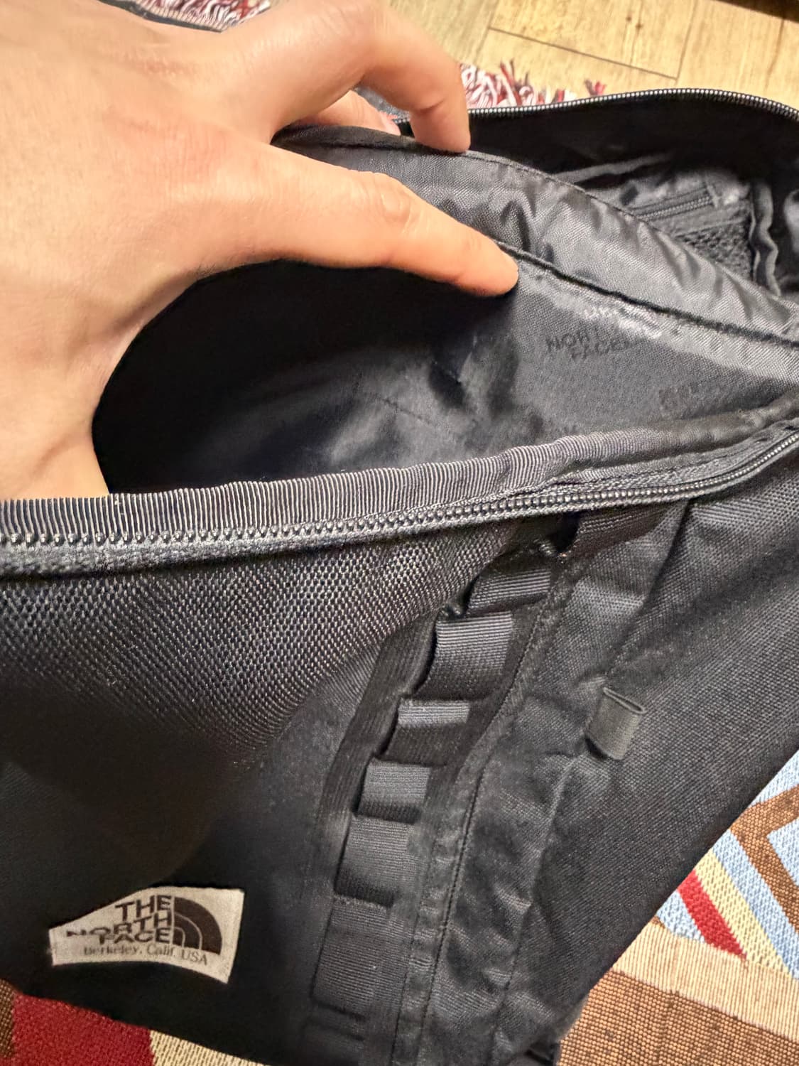 노스페이스 백팩 가방 블랙 상품이미지8