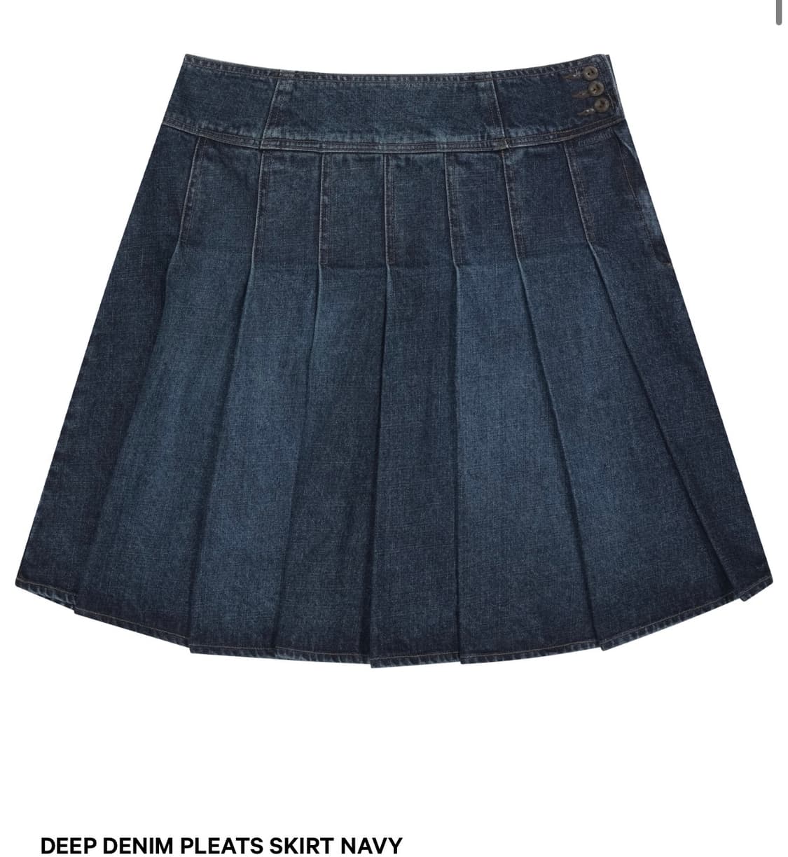 코이세이오 데님 플리츠 스커트 1 상품이미지1