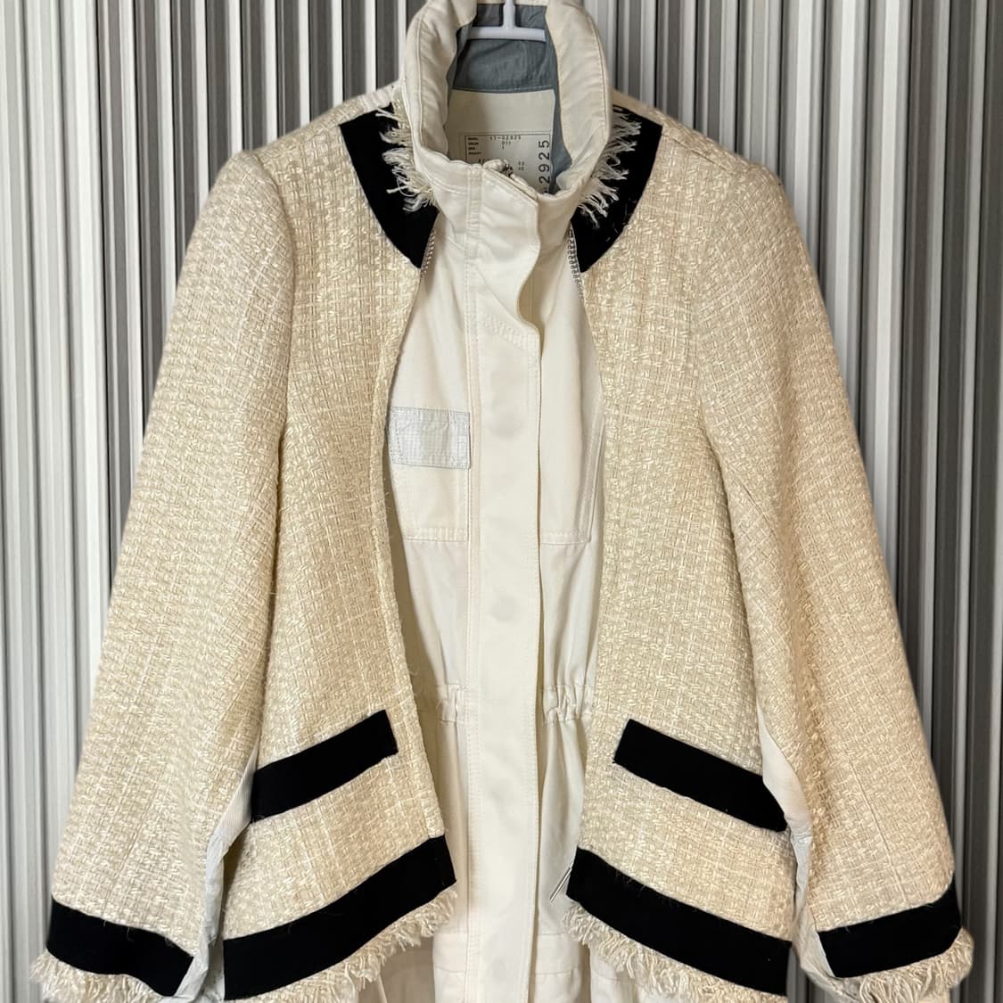 Sacai tweed Jacket 상품이미지4