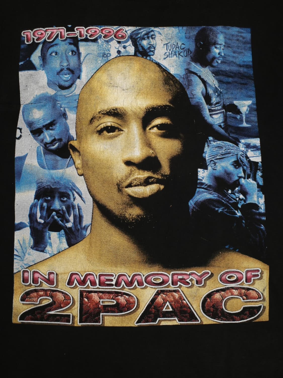 90’s 투팍 랩 티셔츠 상품이미지2