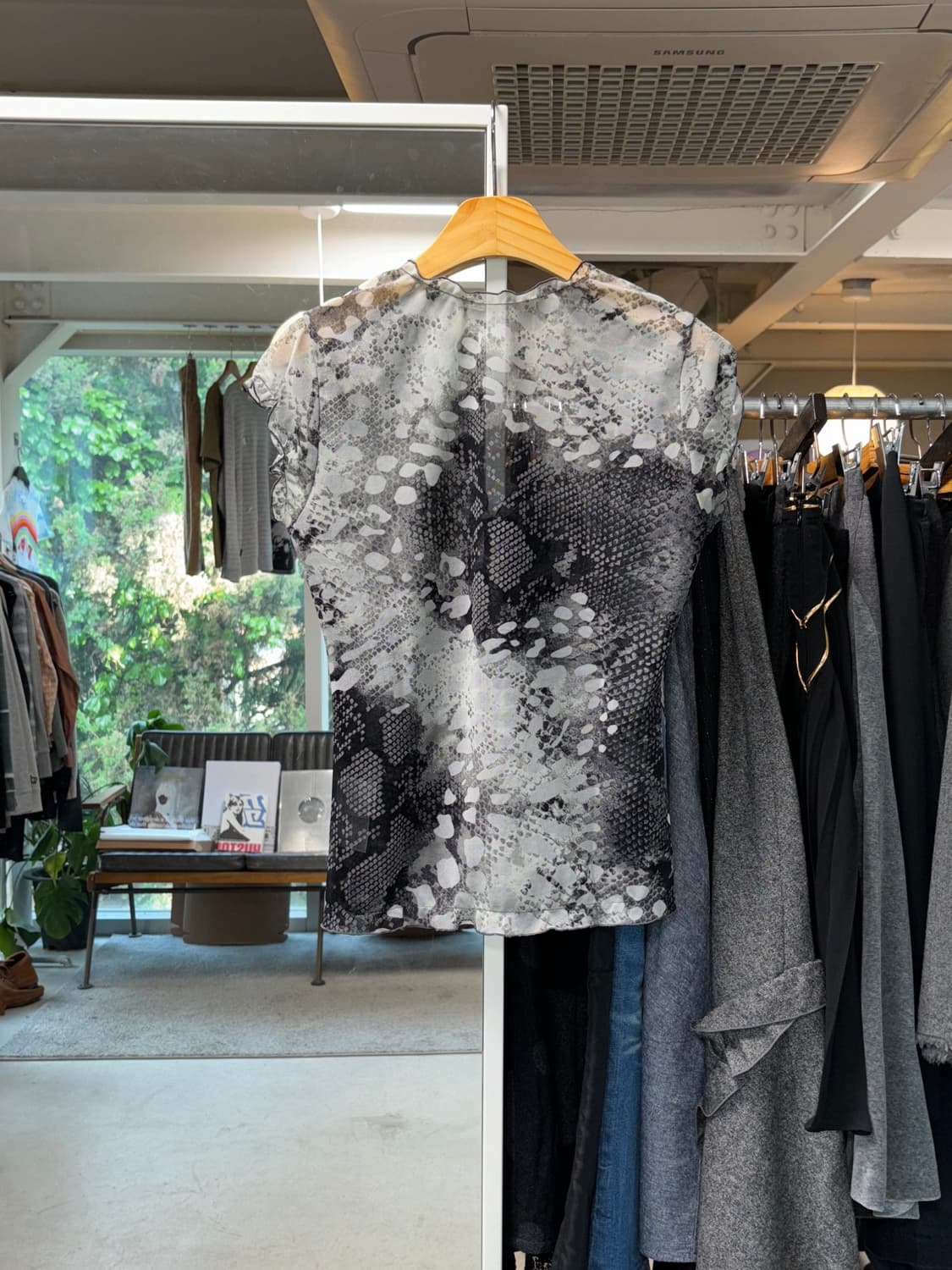 센소유니코 nero 파이톤 매쉬탑 상품이미지2