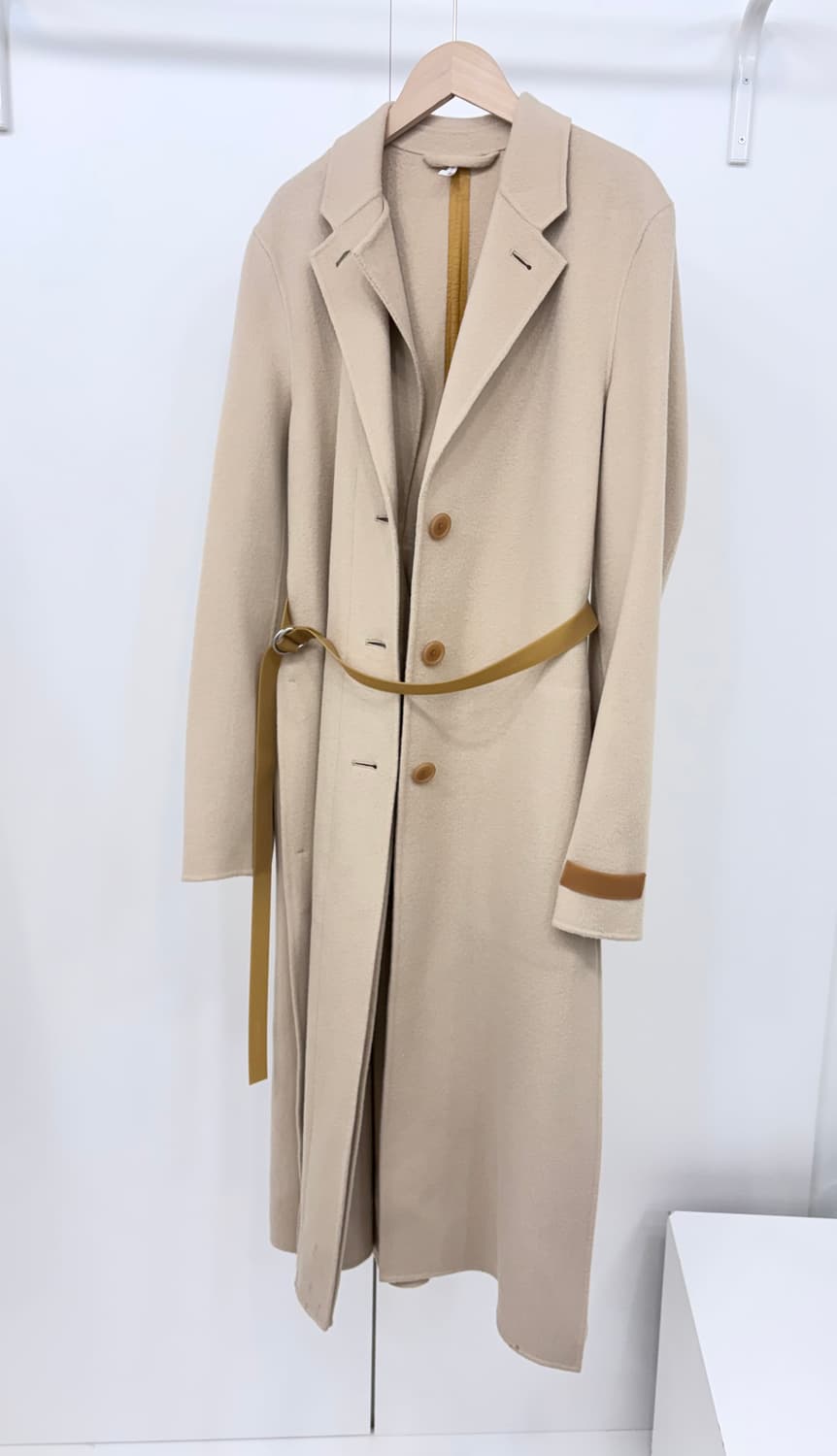 헬무트랭 울캐시 롱 코트 55-66 상품이미지3