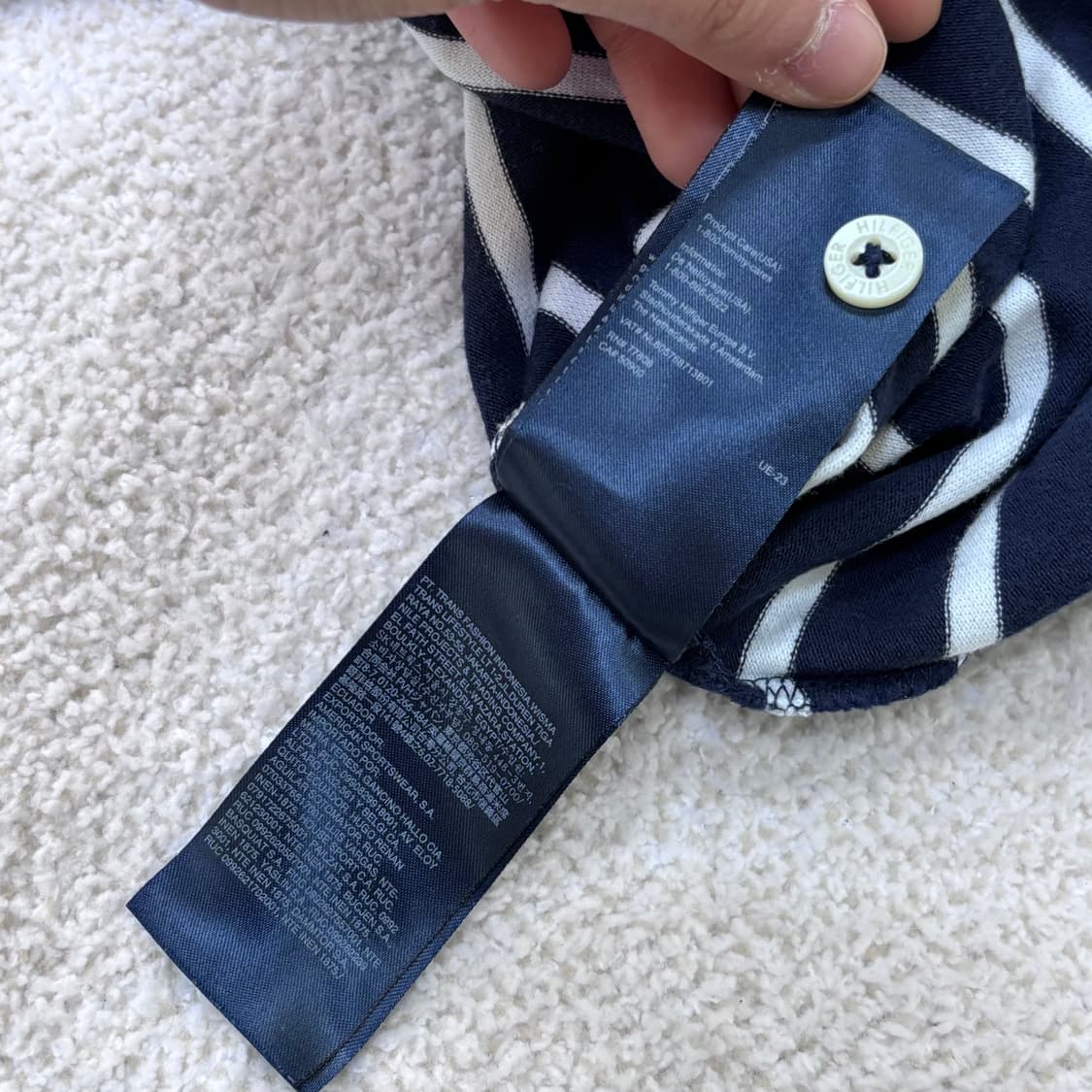 S 타미힐피거 슬림핏 반팔 티셔츠 0304E 상품이미지5