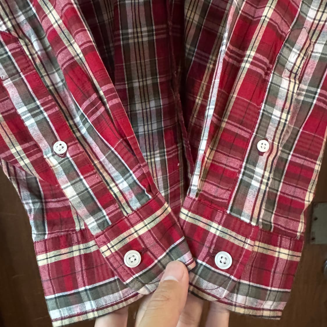 노티카 체크셔츠 M 상품이미지5