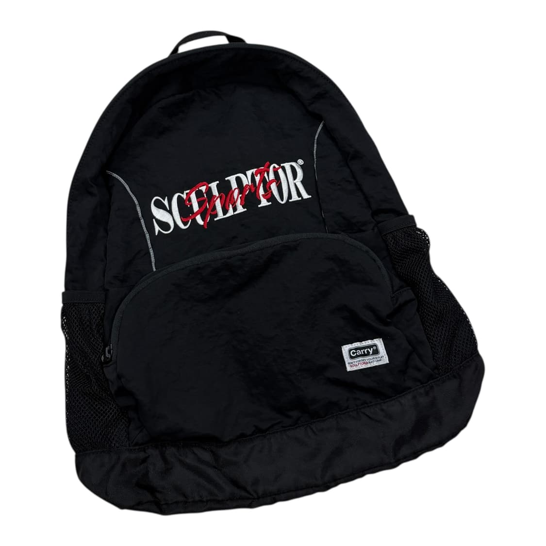 스컬프터 나일론 슬로치 백팩 가방 블랙 상품이미지2
