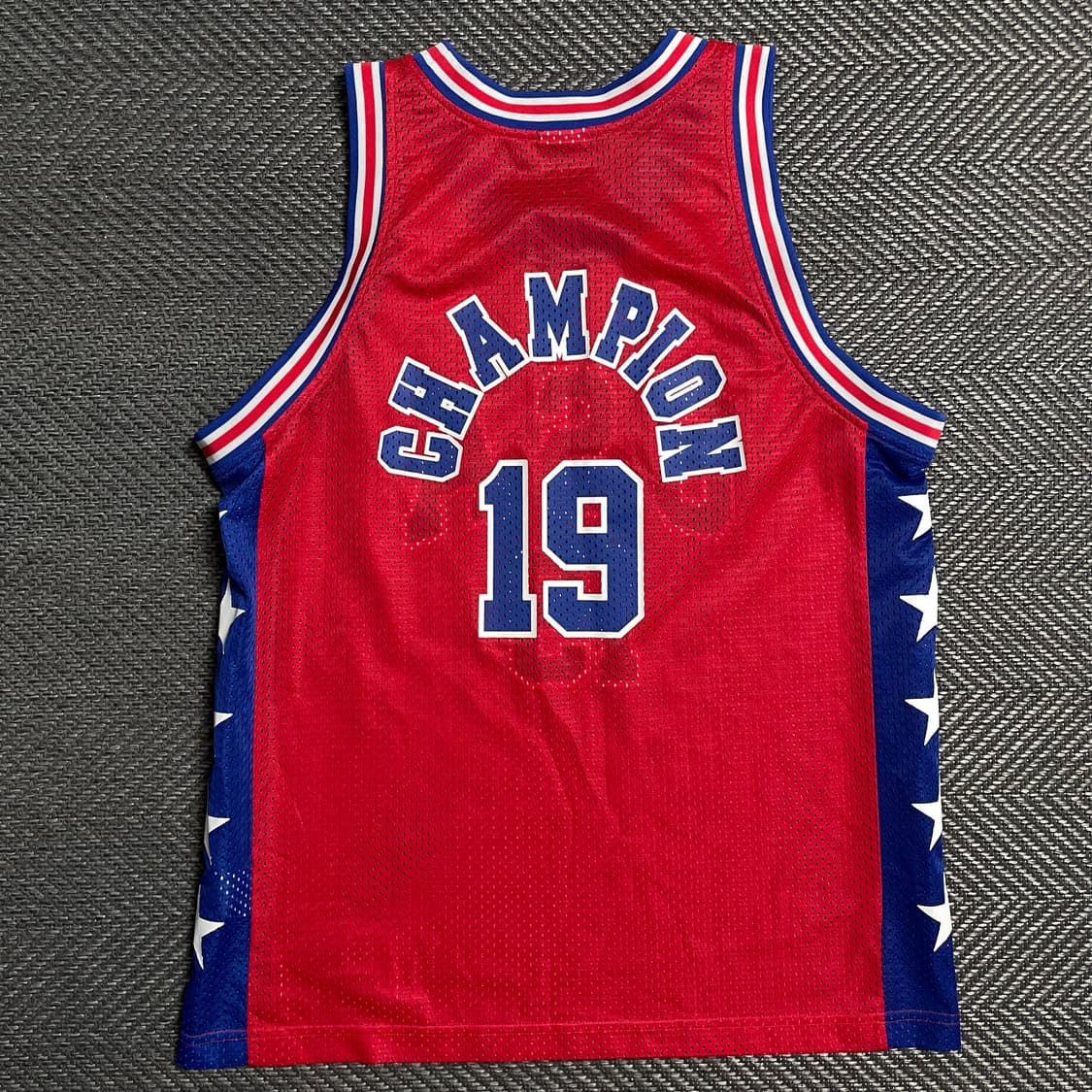 챔피온 USA 올드스쿨 스윙맨 빅로고 져지y 5398 상품이미지5