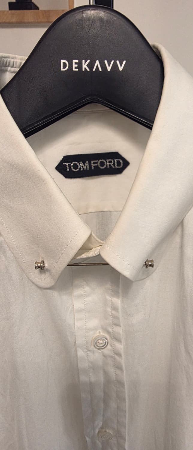 톰포드 핀카라 드레스 셔츠 40 상품이미지3