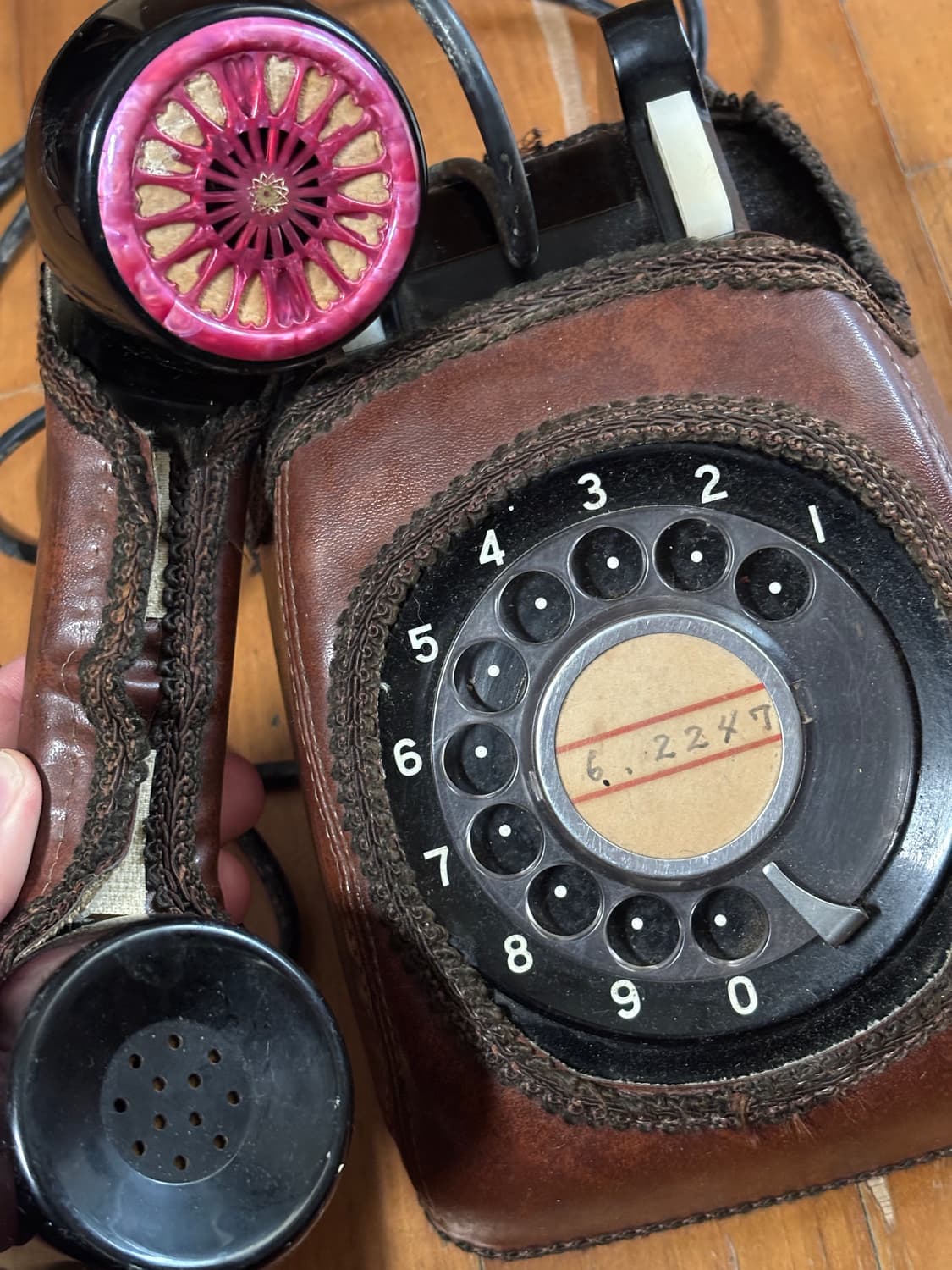 1970s vintage rotary dial telephone 상품이미지4