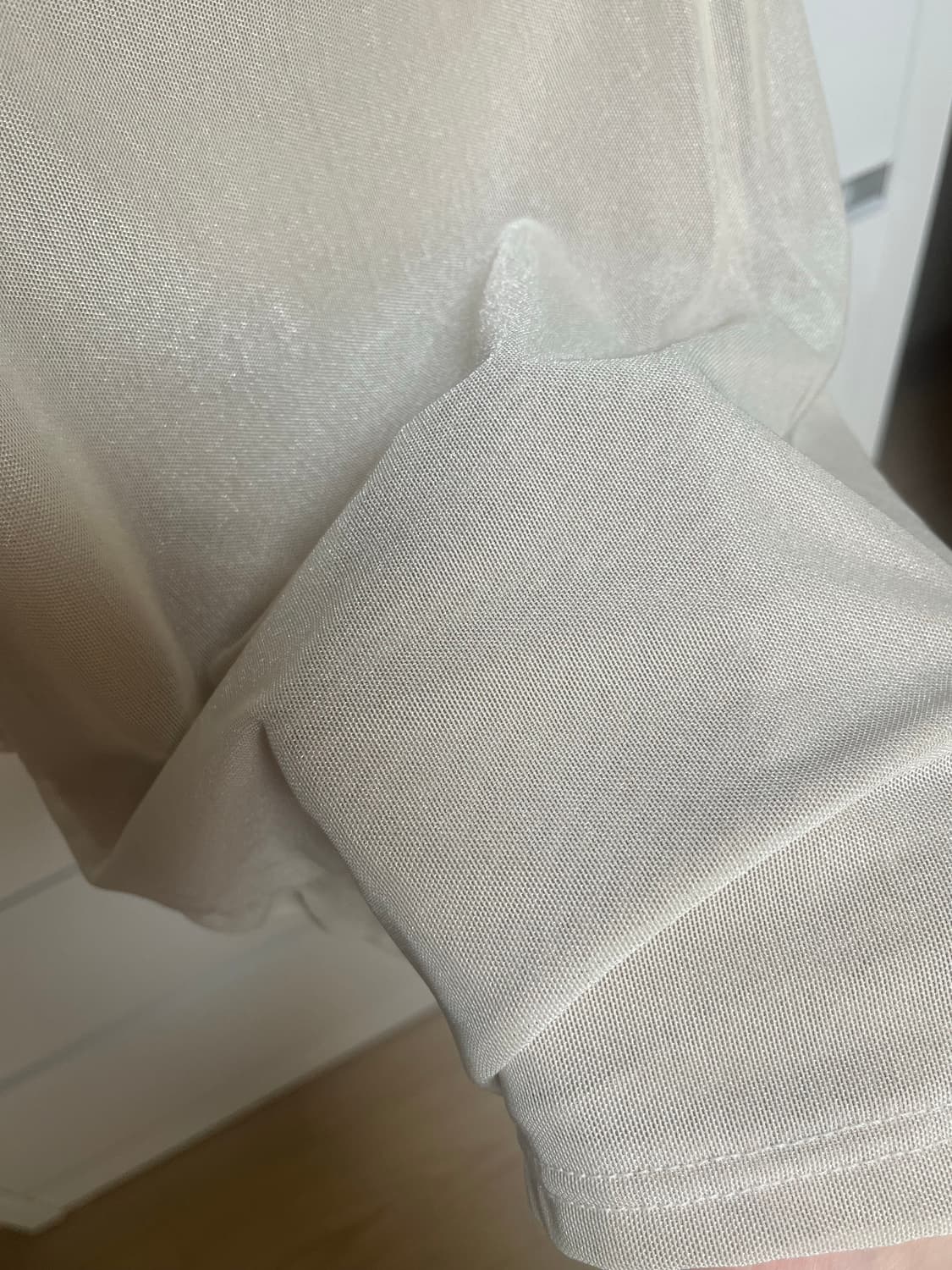 셔링 홀 슬리브리스 나시 상품이미지4