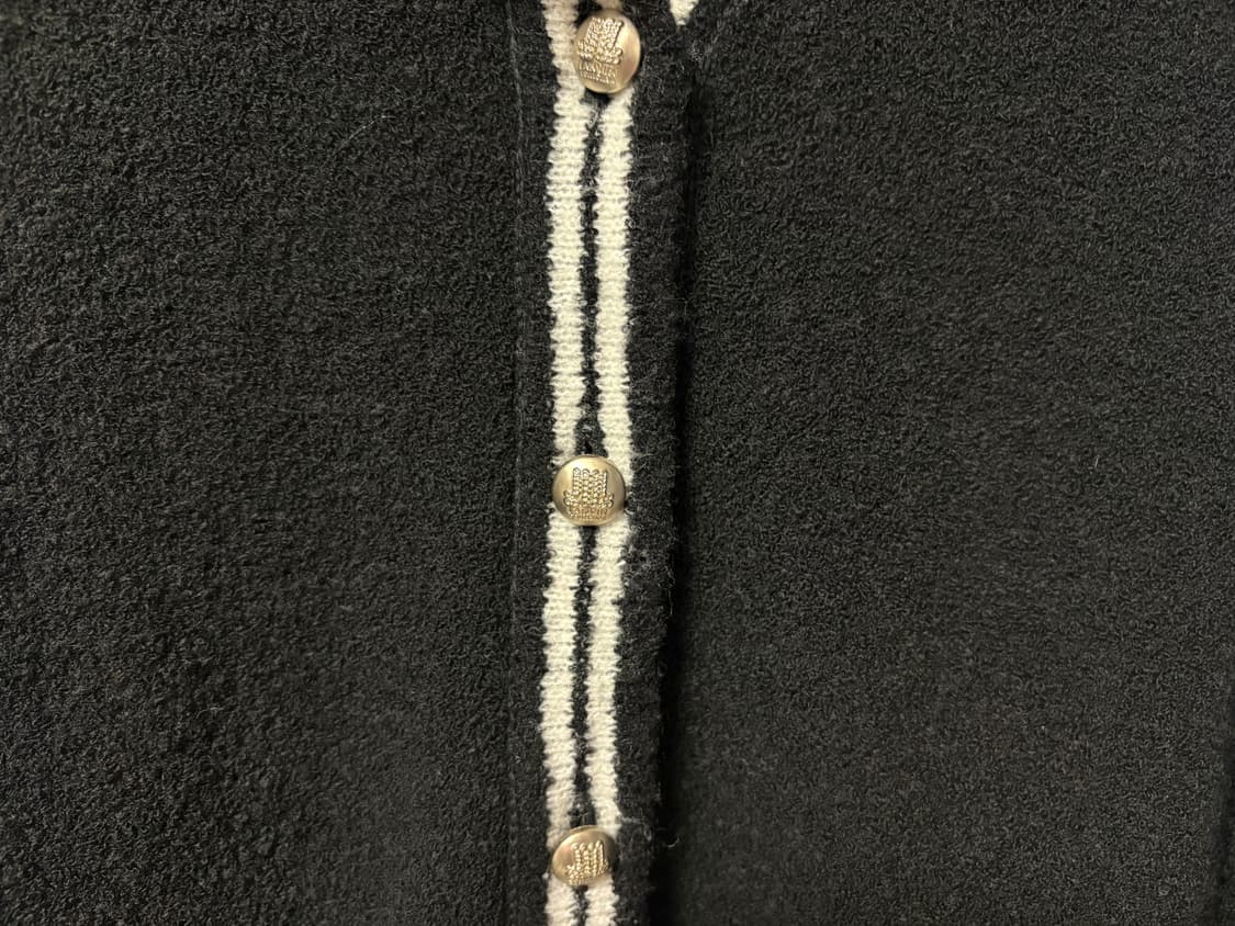 랑방블랙세일러카라가디건 상품이미지4