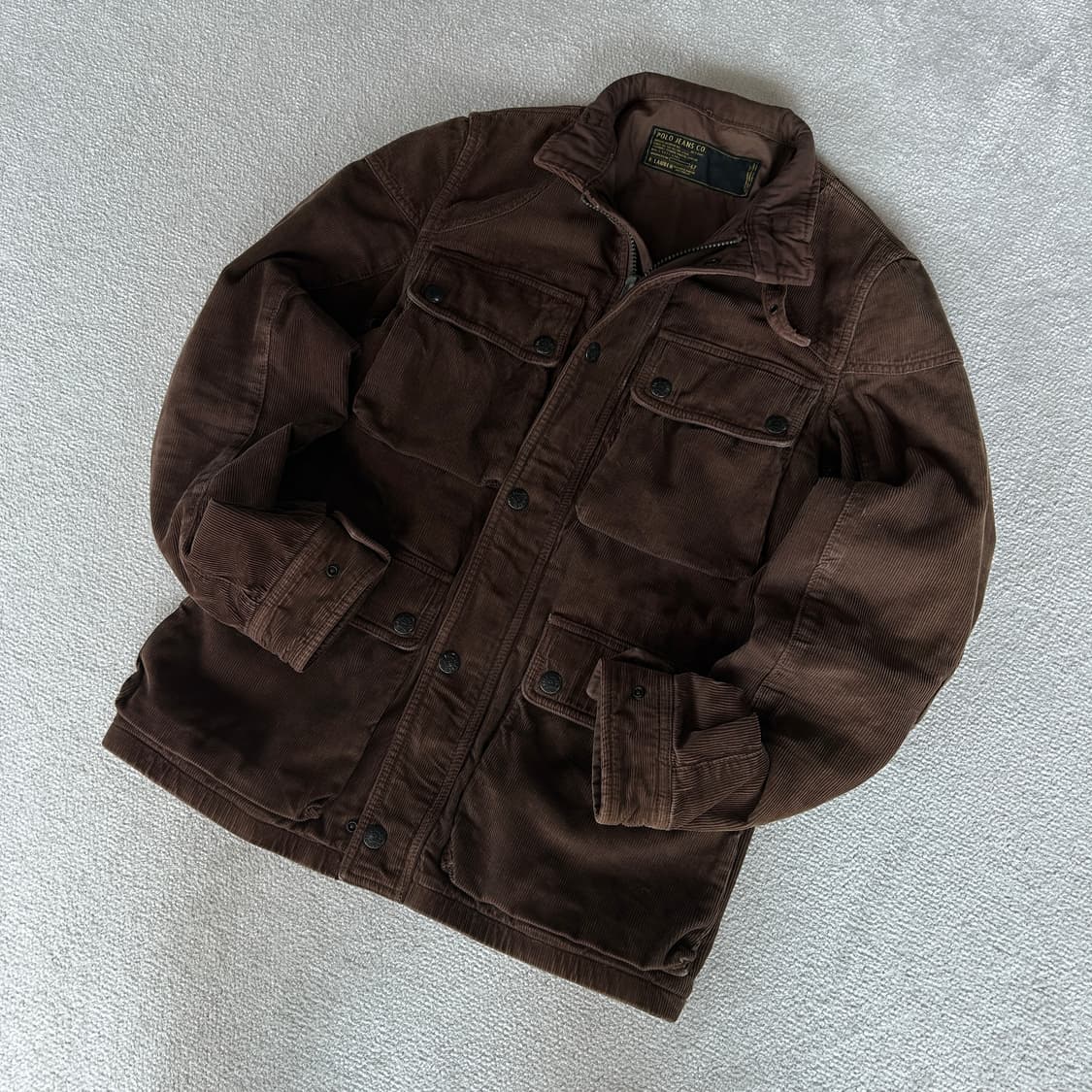 폴로 코듀로이 브라운 자켓  상품이미지1