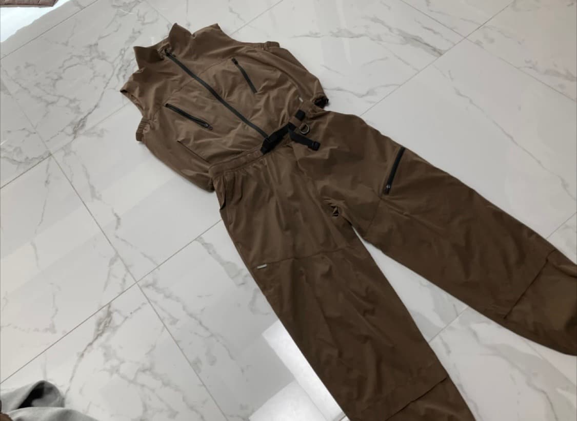 에스피오나지 라이트 하이커 조끼 베스트 + 바지 (다크모카) 상품이미지6